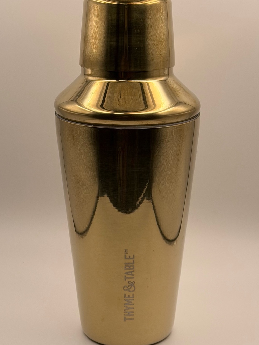 Gold Cocktail Shaker
